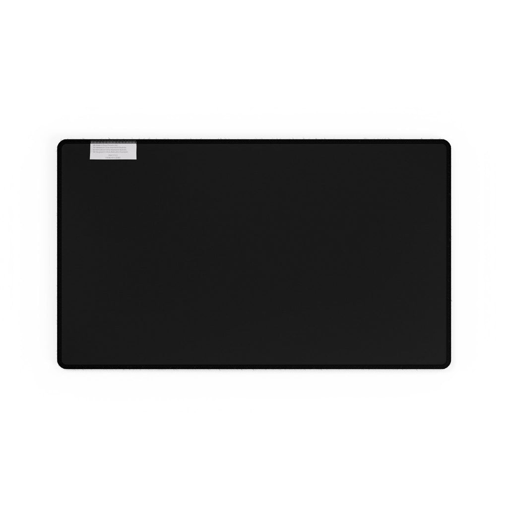 BORO Hellball Pattern Desk Mat — Retro Red & Teal Gaming Mousepad