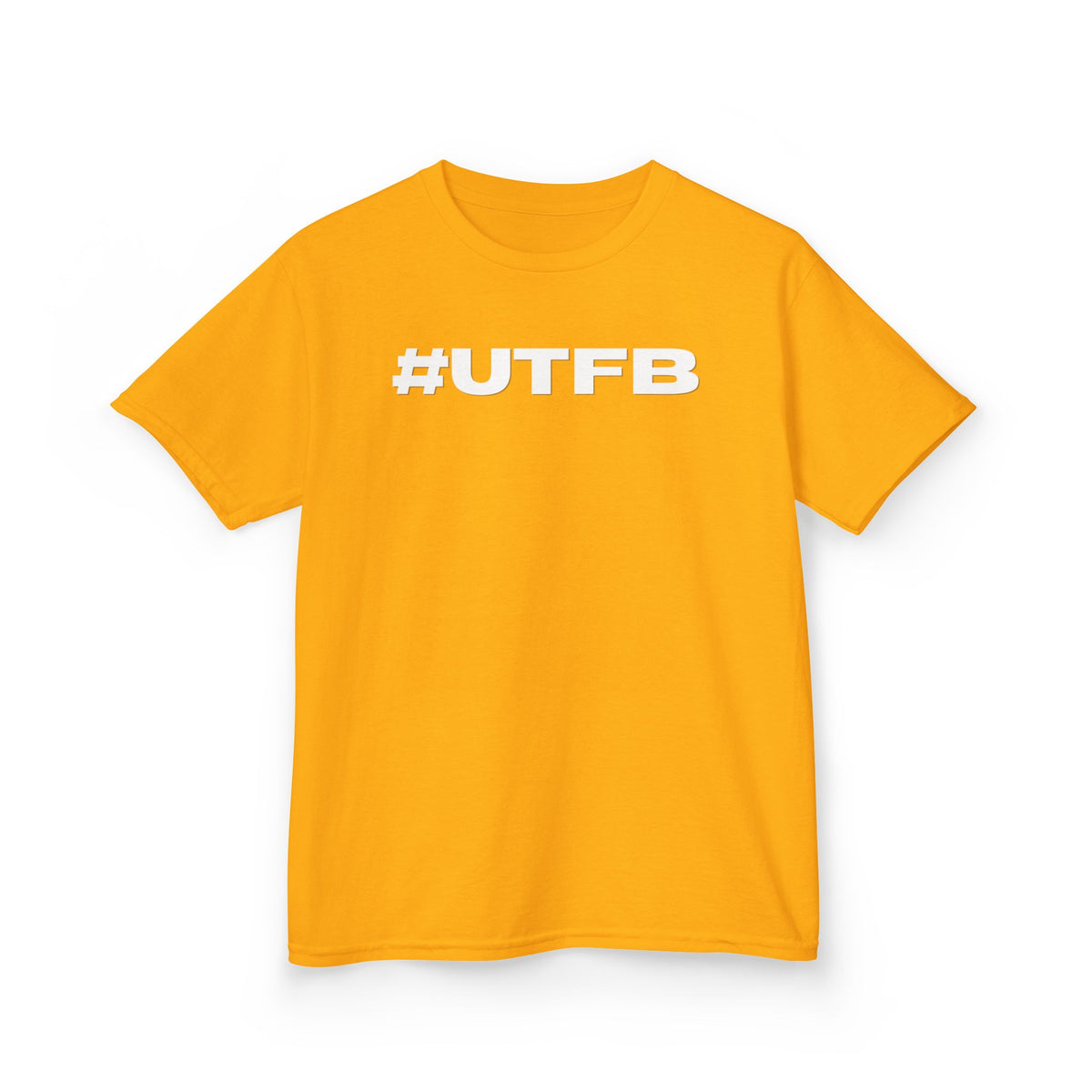 Kids BORO Tee — White #UTFB Graphic Youth T-Shirt