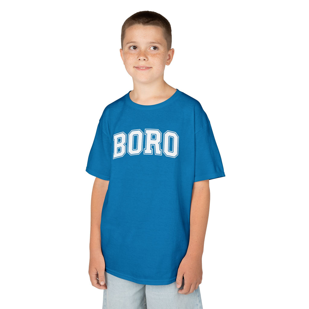 Kids 'BORO' UNI Style Letterman Graphic Tshirt
