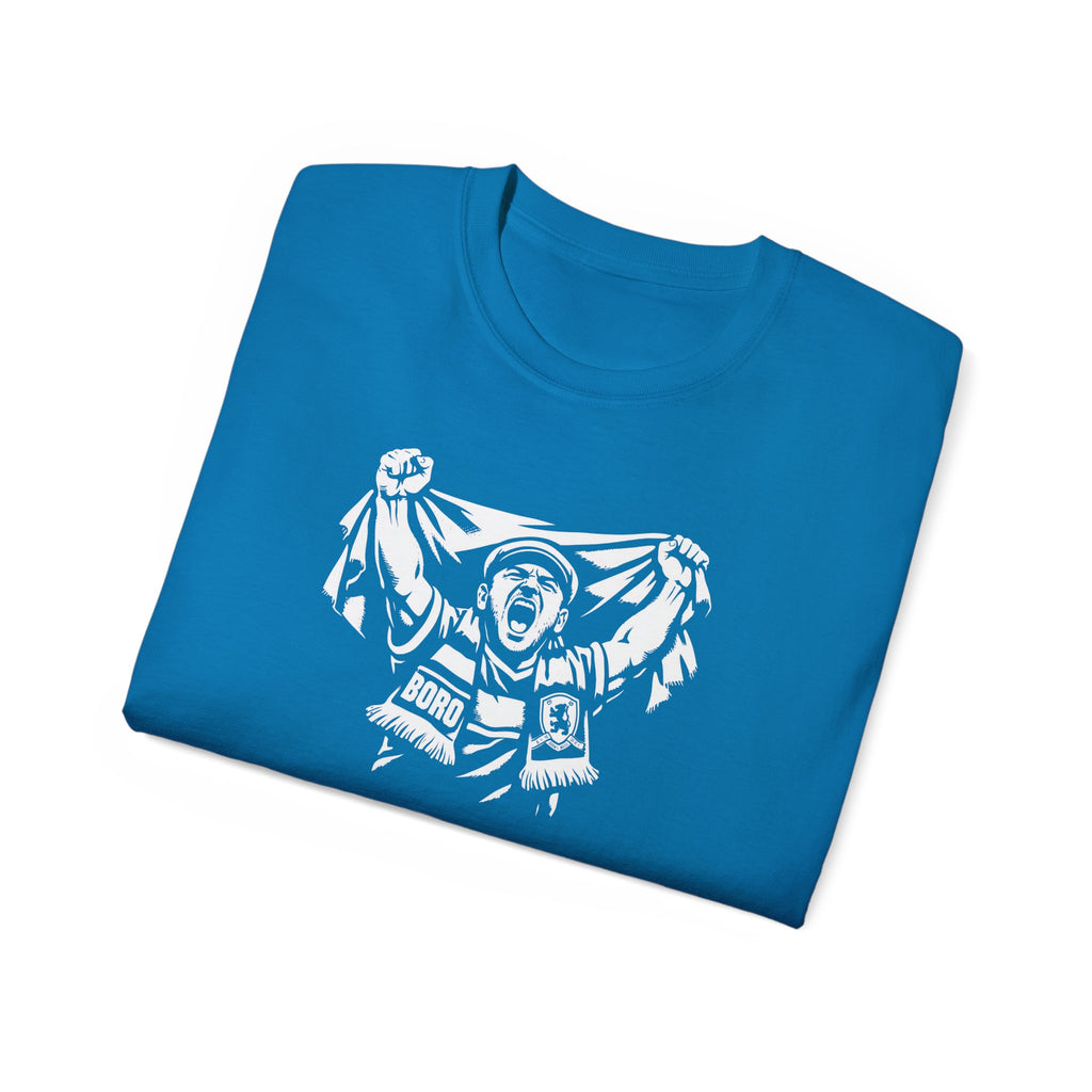 Middlesbrough Superfan Chant T‑Shirt — Enthusiastic Boro Supporter Graphic Tee