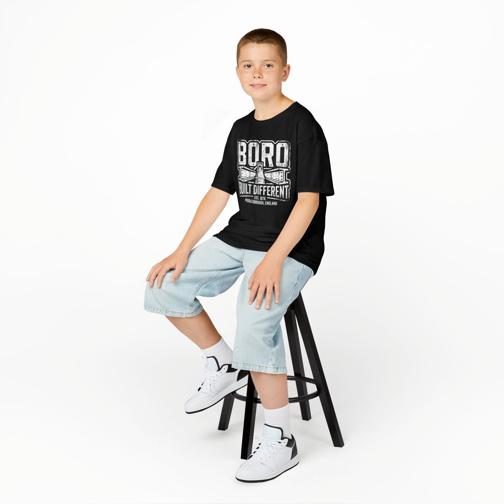 Kids Tee — Boro Built Different Tee — 'BORO Built Different' Graphic T-Shirt