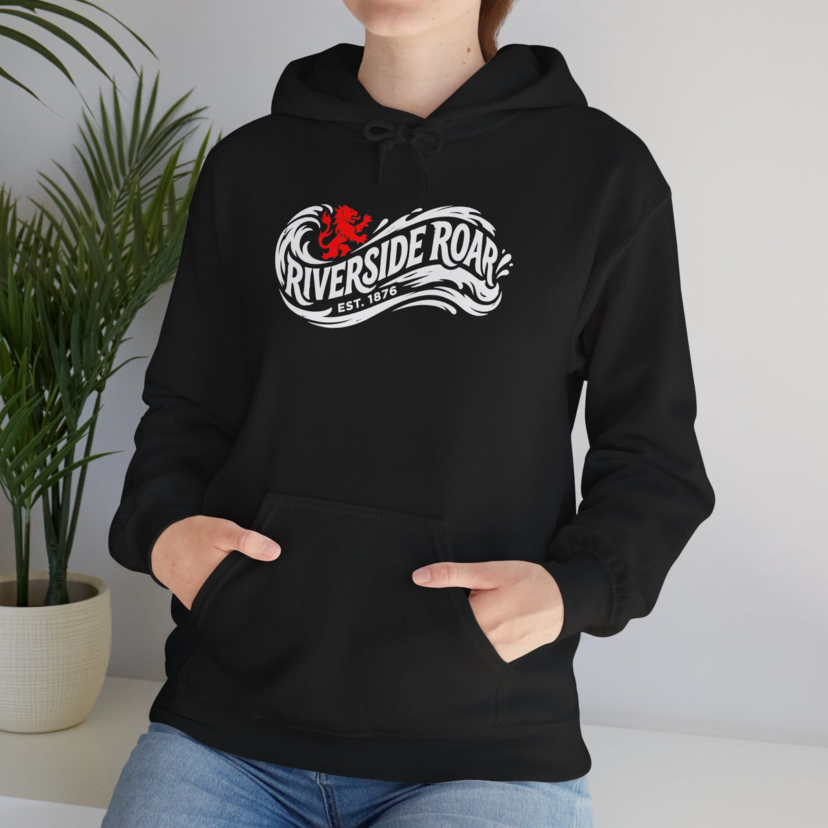 Riverside Roar Hoodie — Riverside Middlesbrough Wave Hoodie