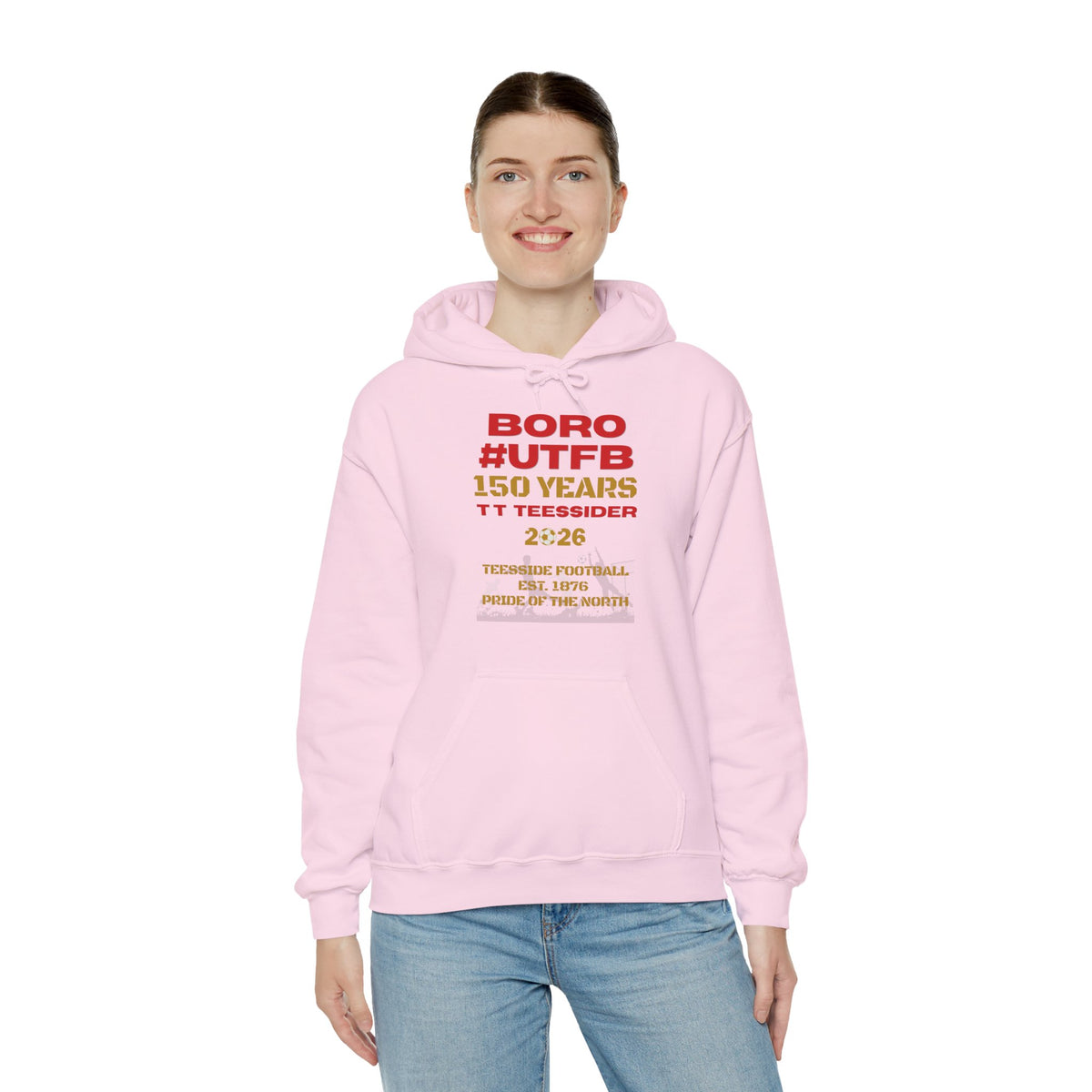 BORO 150 Years 2026 Hoodie 'front print' only.