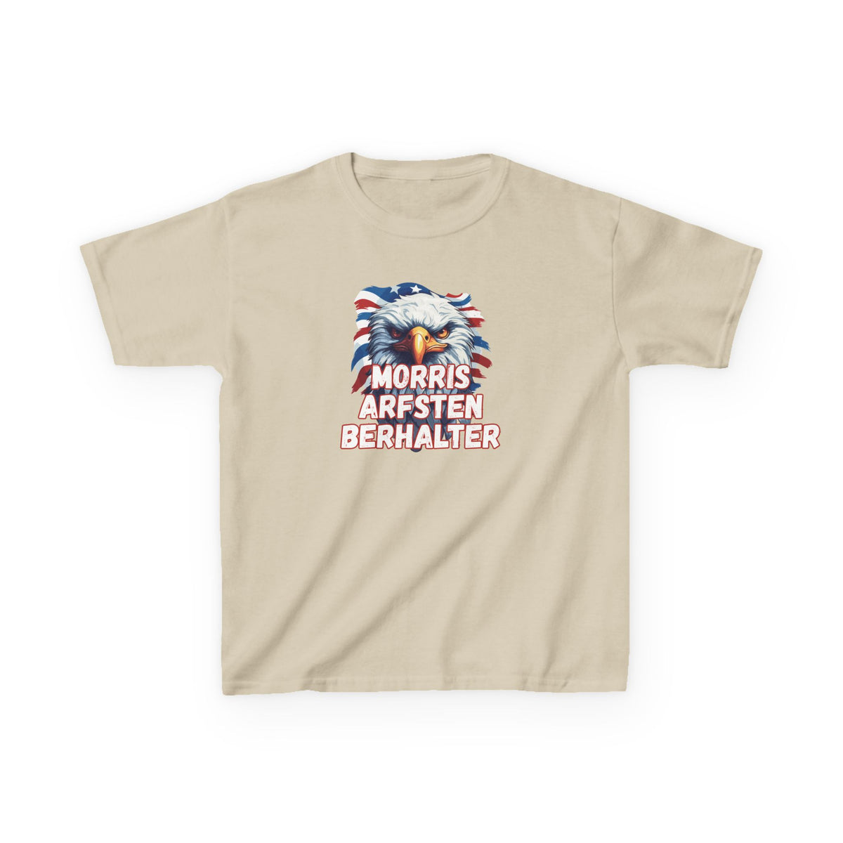 Kids Tee — Patriotic Eagle "Morris Arfsten Berhalter" BORO Graphic