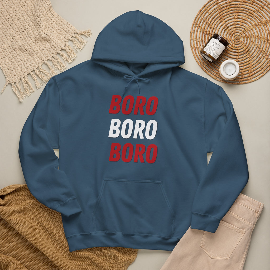 BORO Chant Hoodie 'front print' only.