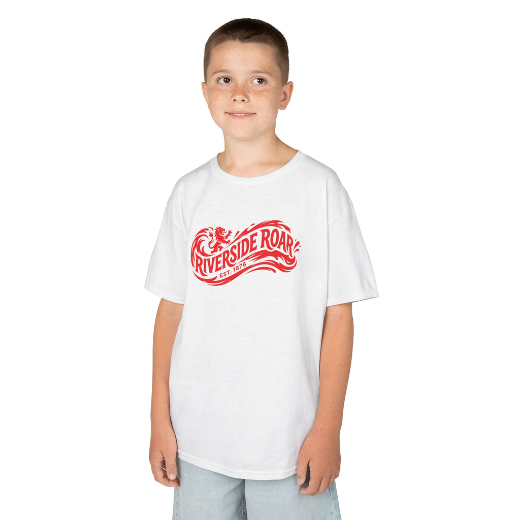 Kids T‑Shirt — Riverside Roar Middlesbrough fc Boro Wave Tshirt (Youth)