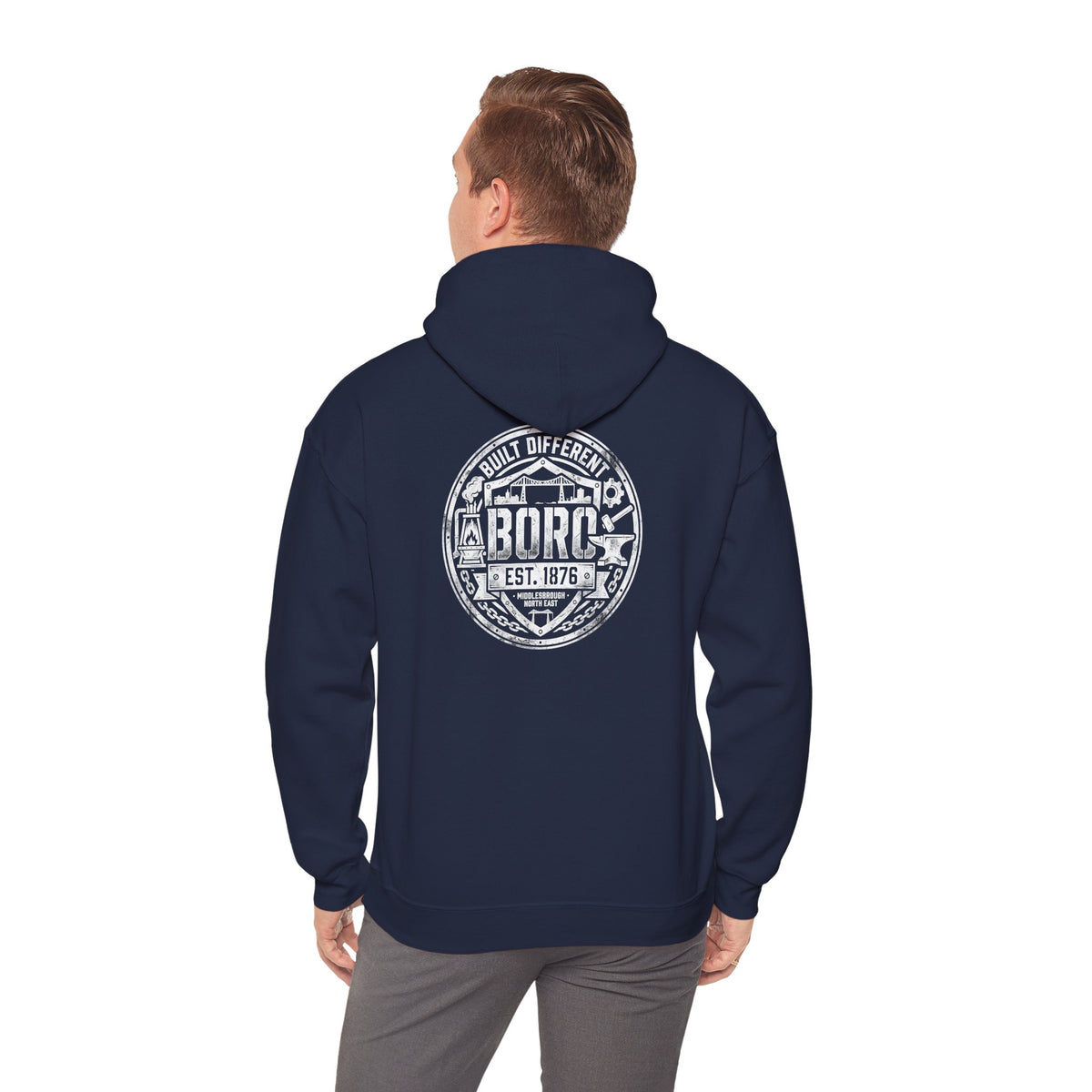 BORO - Built Different - Teesside Pride Sweatshirt 'back print'