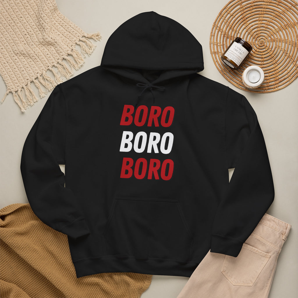 BORO Chant Hoodie 'front print' only.