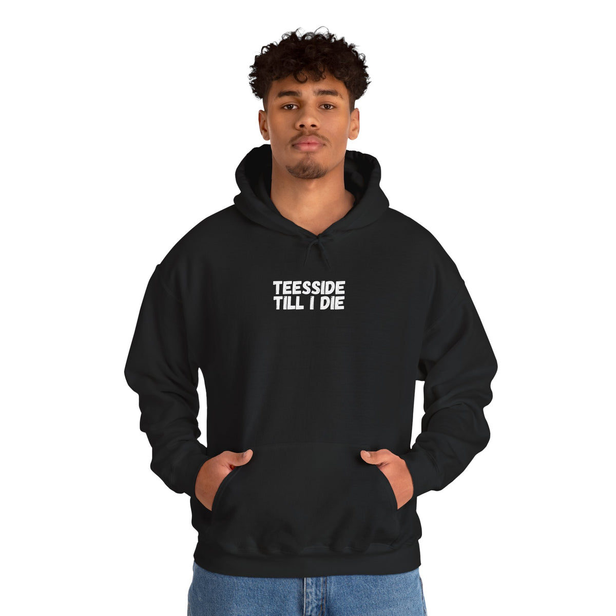 Teesside Till I Die Hoodie – #UTB BORO STYLE 'front print only'