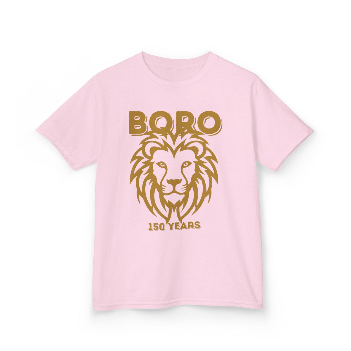 Kids Lion Graphic Tee — "Boro 150 Years" Anniversary Shirt