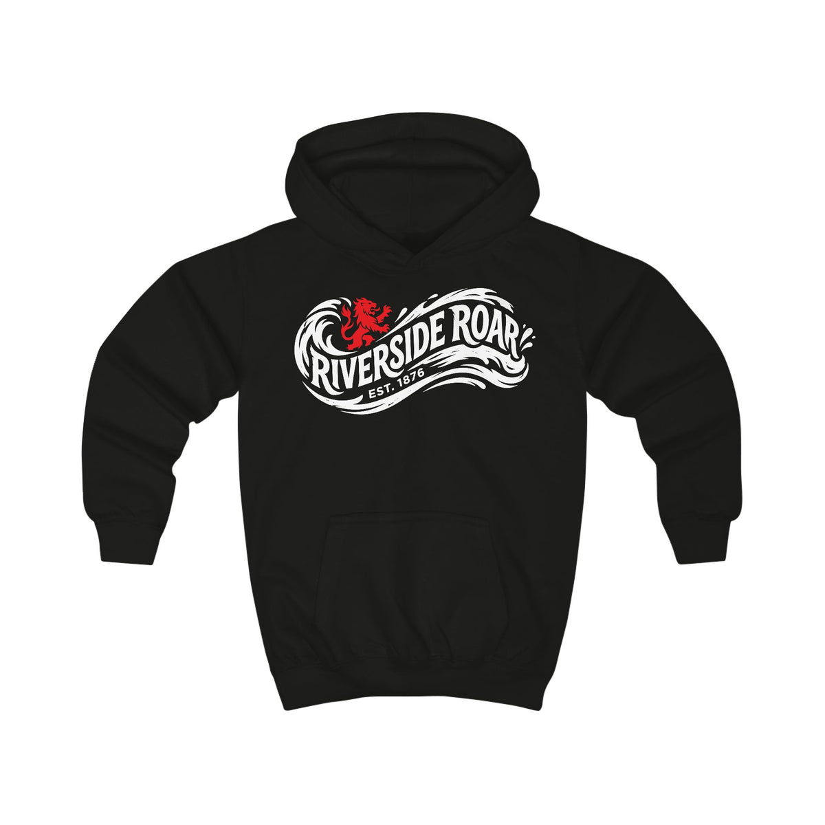 Kids Hoodie – Riverside Roar - BORO Lion ROAR