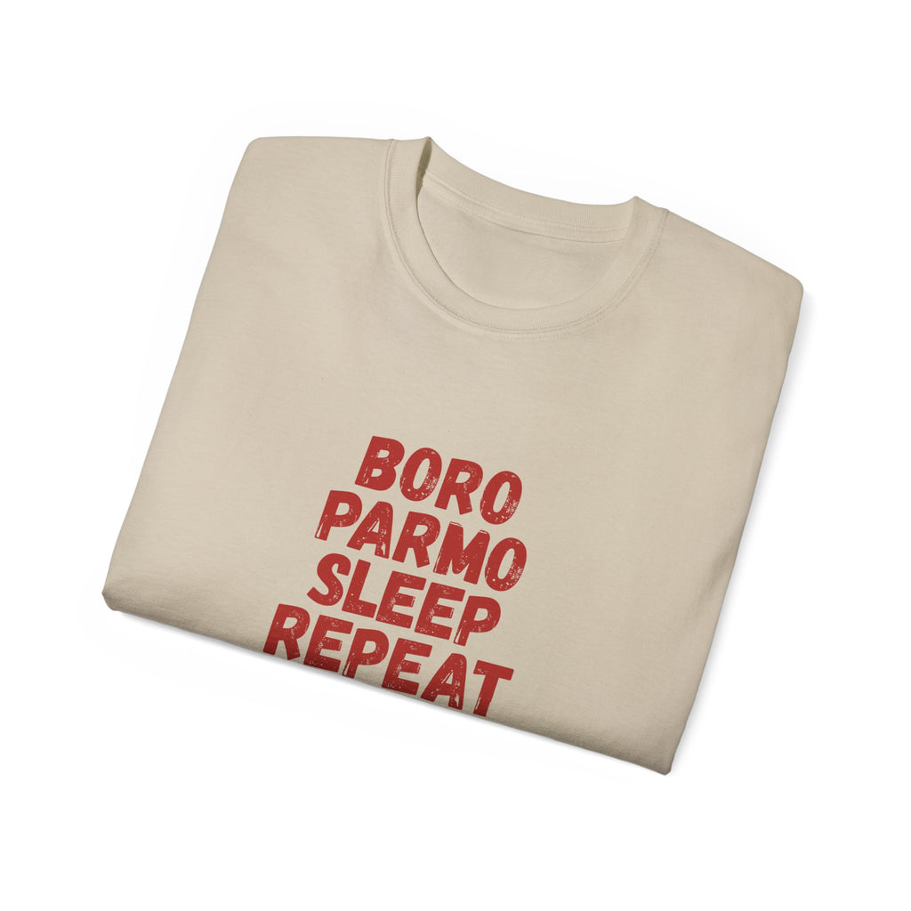 BORO PARMO SLEEP REPEAT Graphic Tee - #UTB BORO STYLE