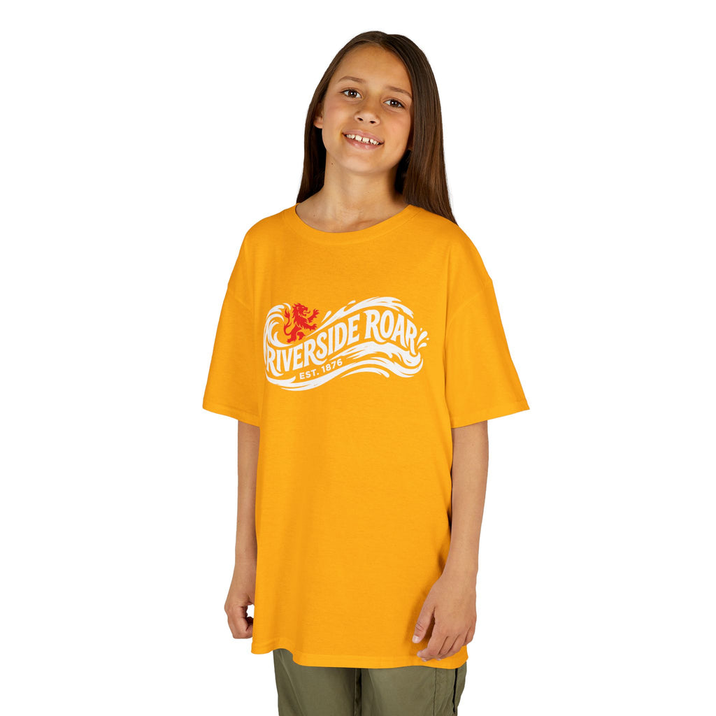 Kids T‑Shirt — Riverside Roar Middlesbrough fc Boro Wave Tshirt (Youth)