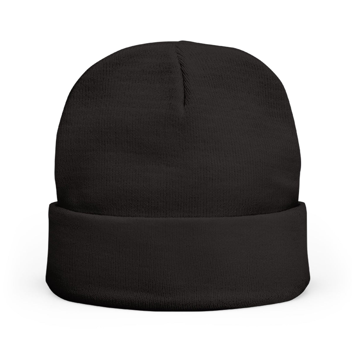 BORO Embroidered Knit Beanie — Vintage College Cuffed Winter Hat