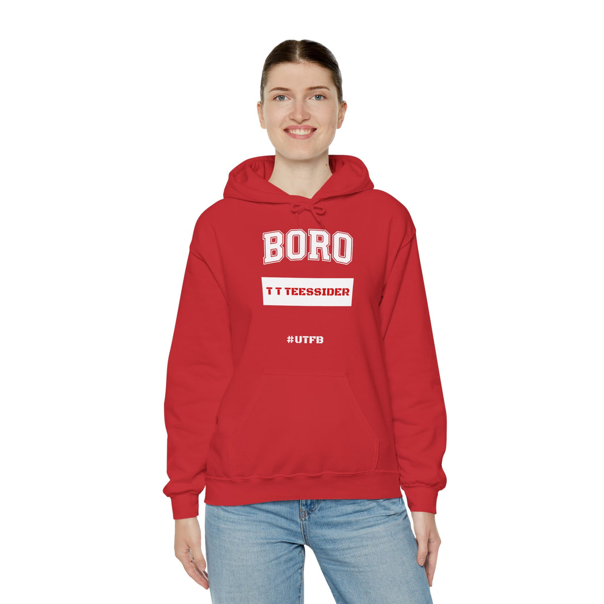 BORO Hoodie 'front print' only.