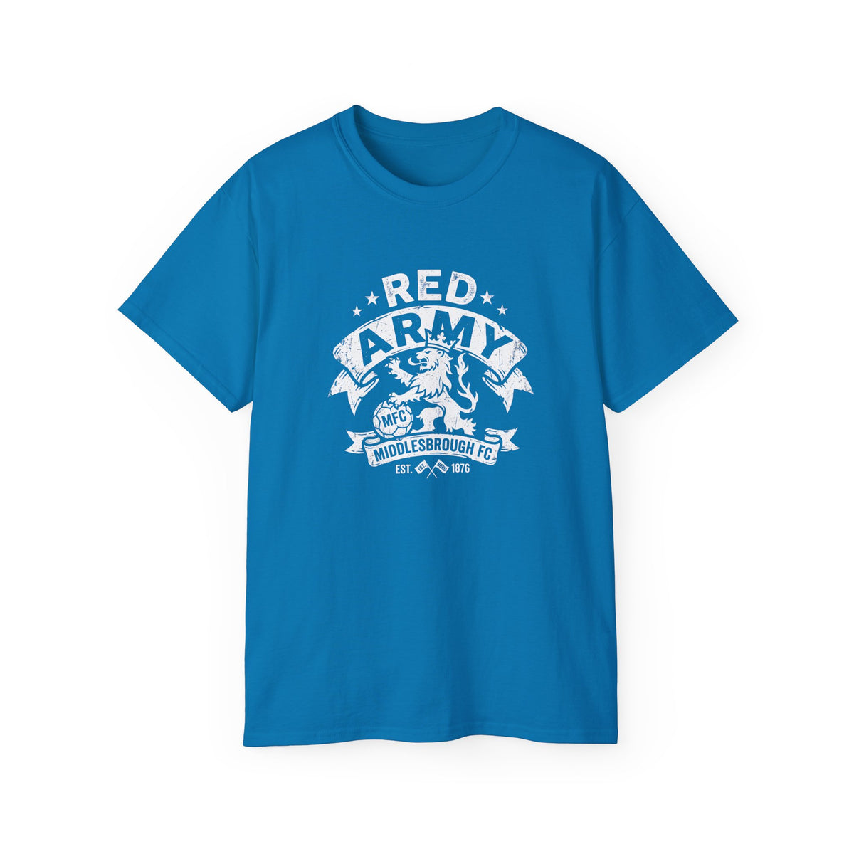 Red Army Middlesbrough FC Lion Shirt — BORO Fan Tee