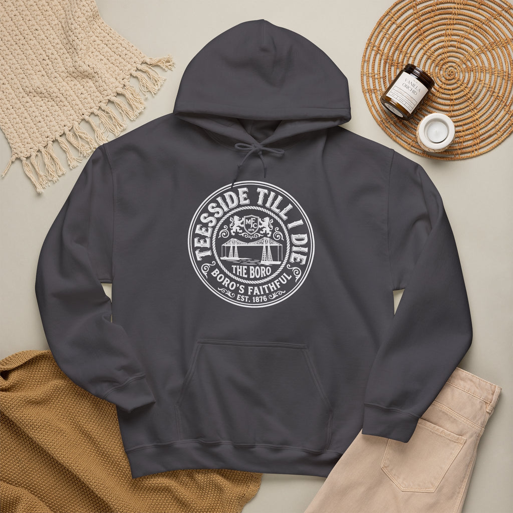 Riverside Till I Die - Boro Fan Hoodie 'front print'