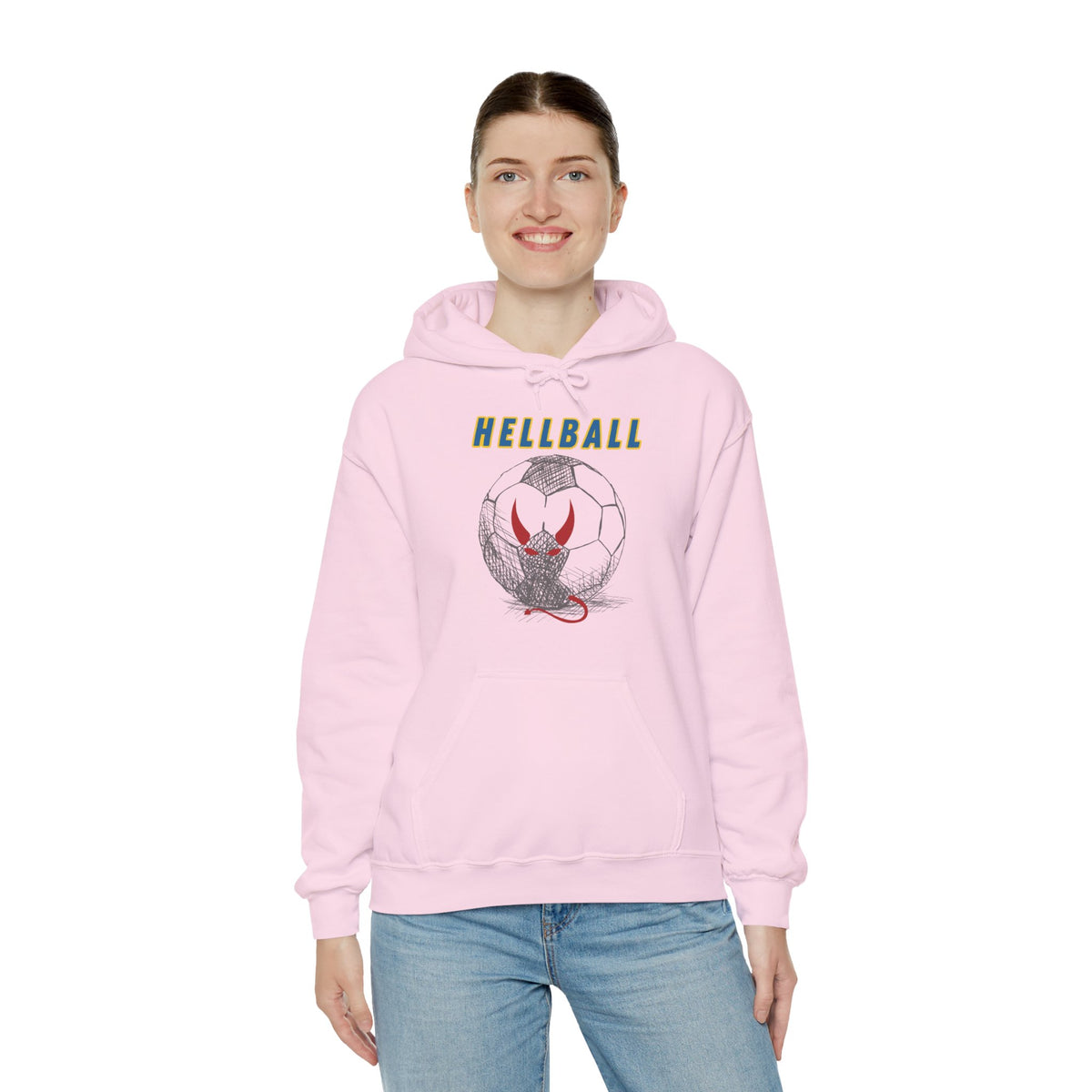 HELLBALL Hoodie 'front print' only.