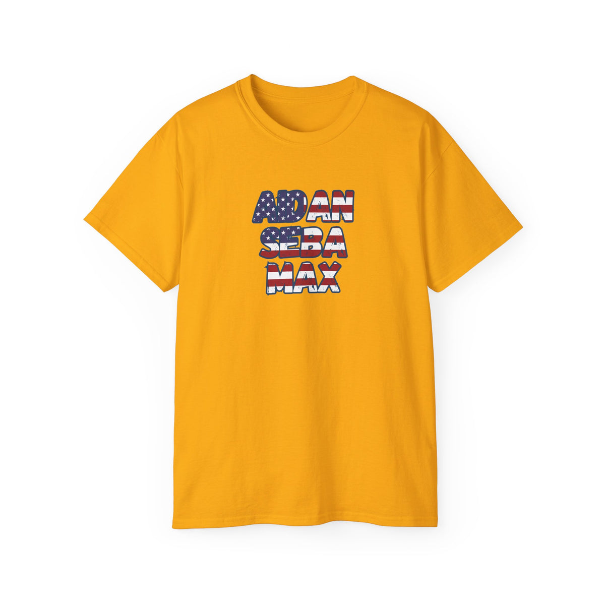 BORO's Midfield Trio Tee — AIDAN SEBA MAX USA  Graphic T‑Shirt