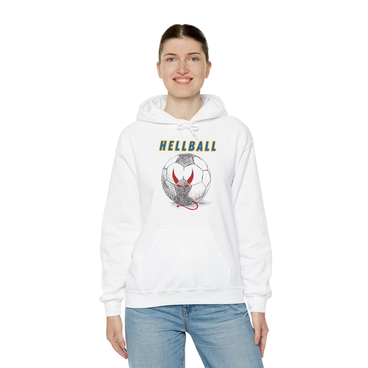 HELLBALL Hoodie 'front print' only.