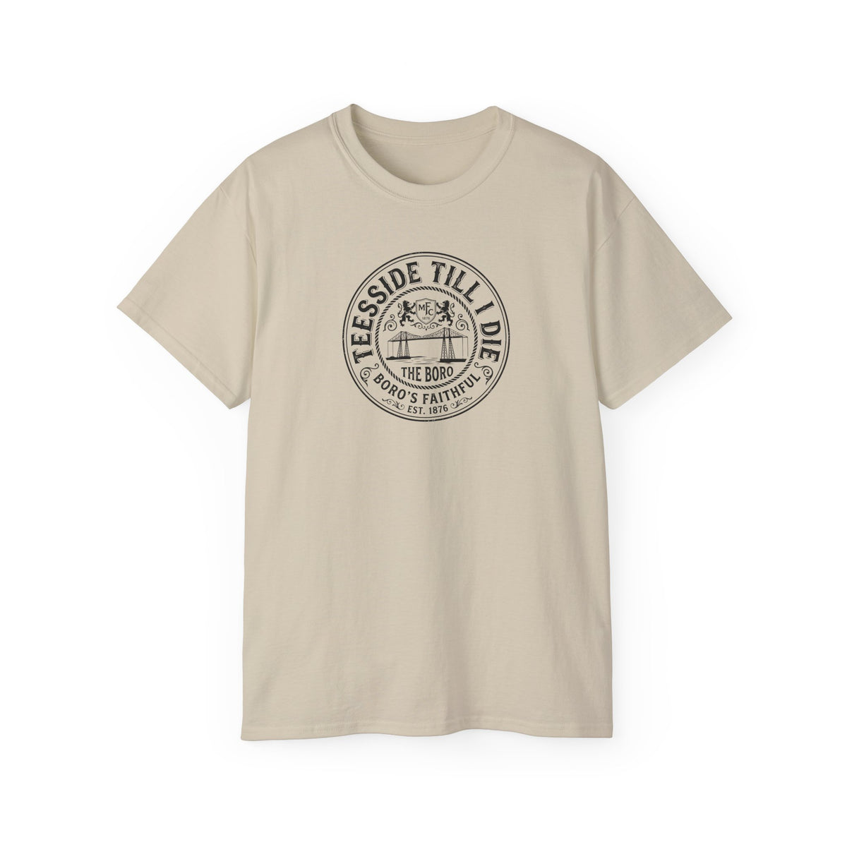 Teesside Till I Die T‑Shirt — Boro Middlesbroughfc North East Pride Tee