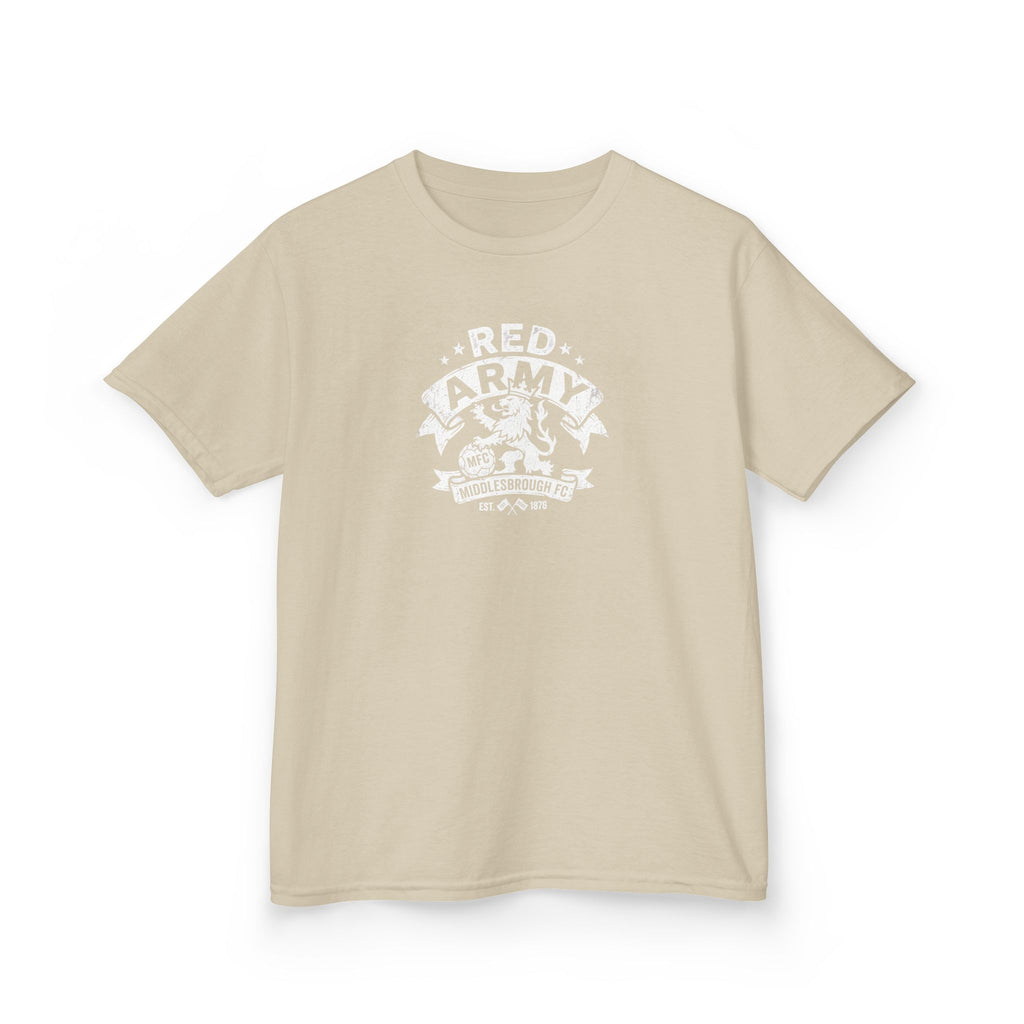 Kids T‑Shirt — "Red Army" BORO Mascot Graphic Tee for Children