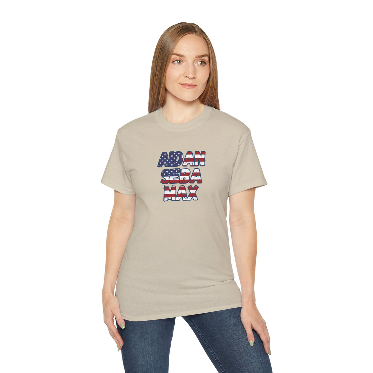 BORO's Midfield Trio Tee — AIDAN SEBA MAX USA  Graphic T‑Shirt