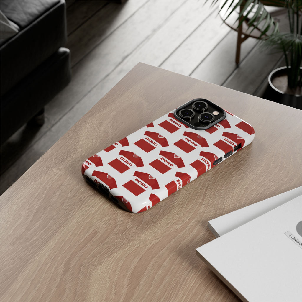 Boro Football Shirt Pattern Phone Case