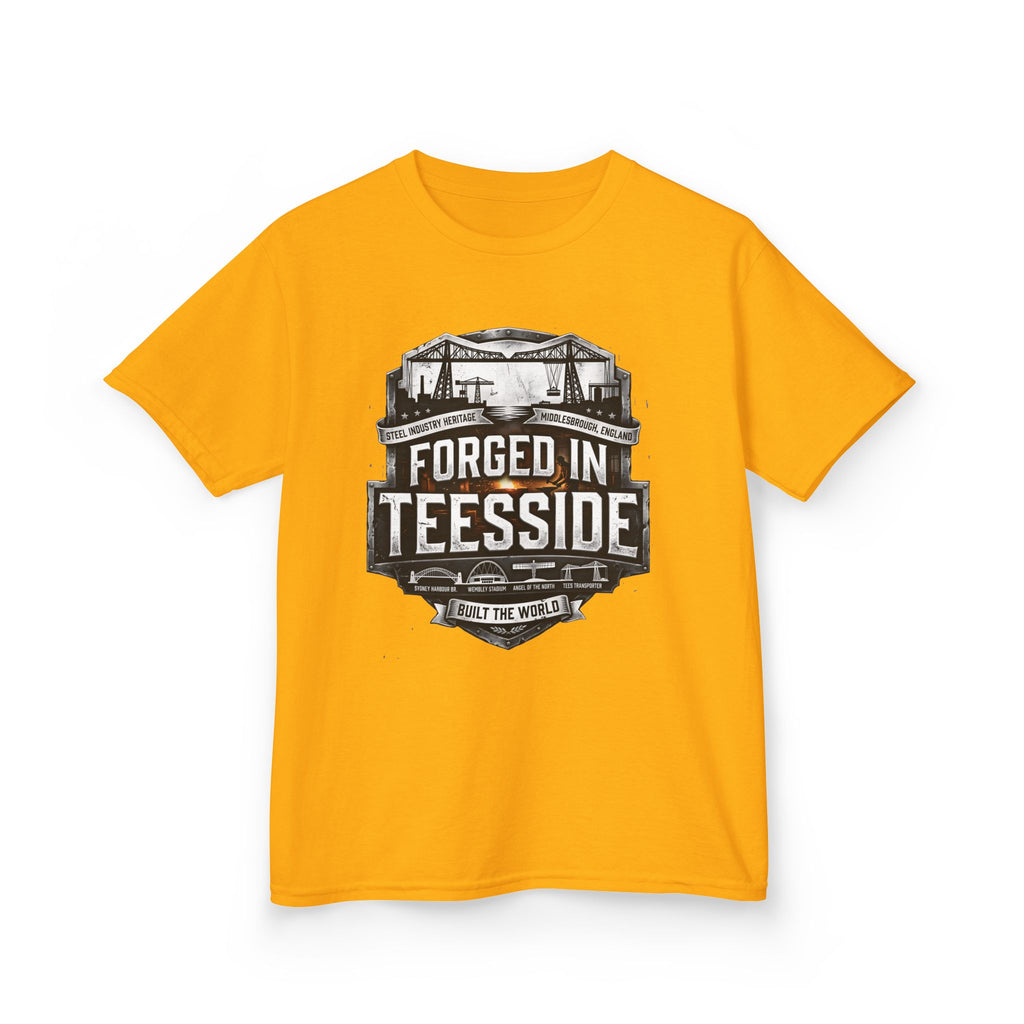Kids Tee — "Forged in Teesside" BORO Industrial Shirt