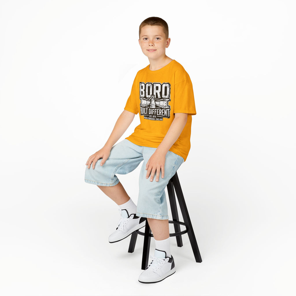 Kids Tee — Boro Built Different Tee — 'BORO Built Different' Graphic T-Shirt