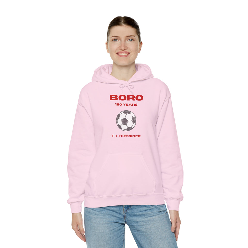BORO 150 Years Football Hoodie 'front print' only.