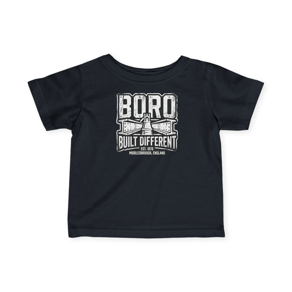 Infant Tee - Boro Built Different — 'BORO Built Different' Graphic T-Shirt