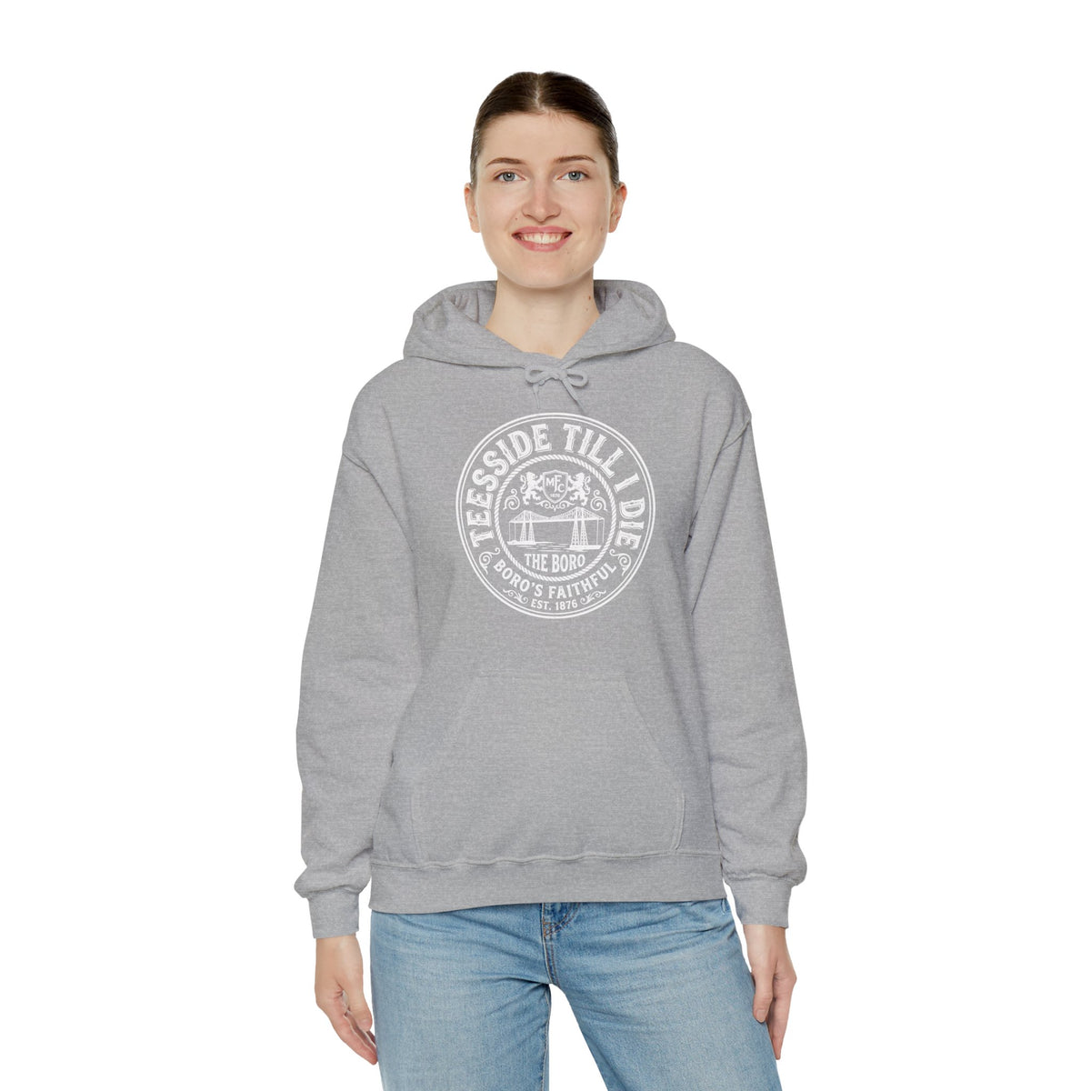 Riverside Till I Die - Boro Fan Hoodie 'front print'