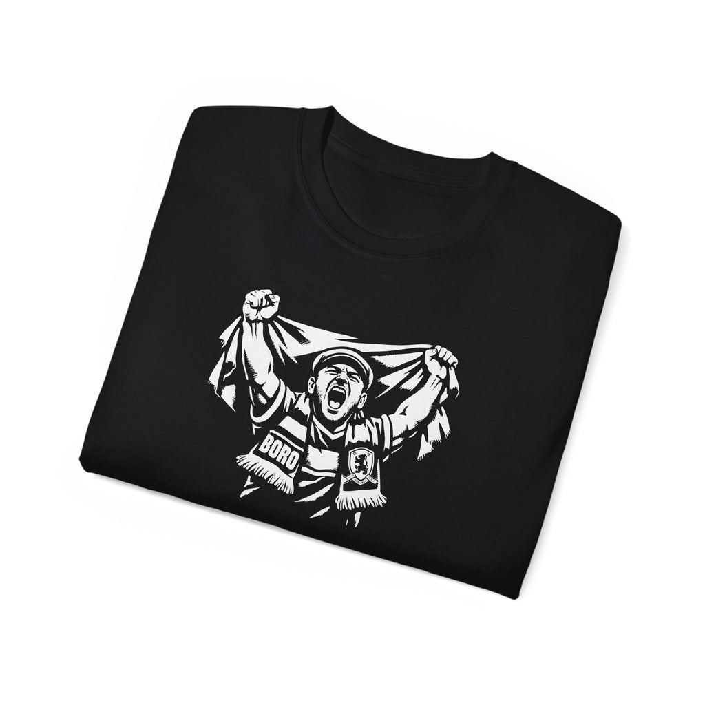 Middlesbrough Superfan Chant T‑Shirt — Enthusiastic Boro Supporter Graphic Tee
