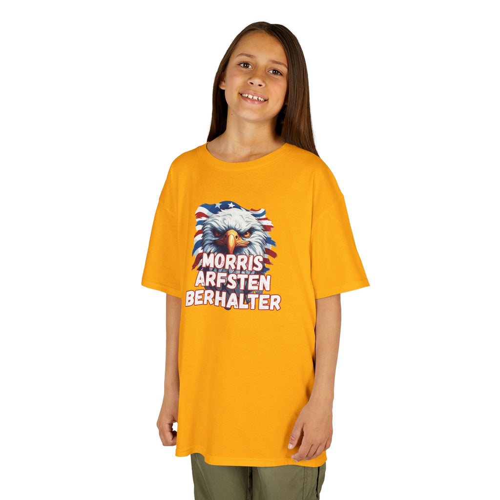 Kids Tee — Patriotic Eagle "Morris Arfsten Berhalter" BORO Graphic