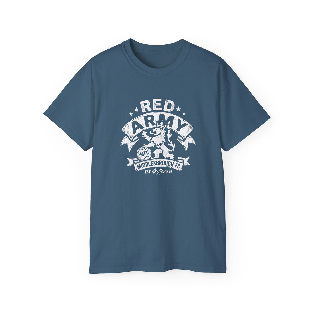 Red Army Middlesbrough FC Lion Shirt — BORO Fan Tee