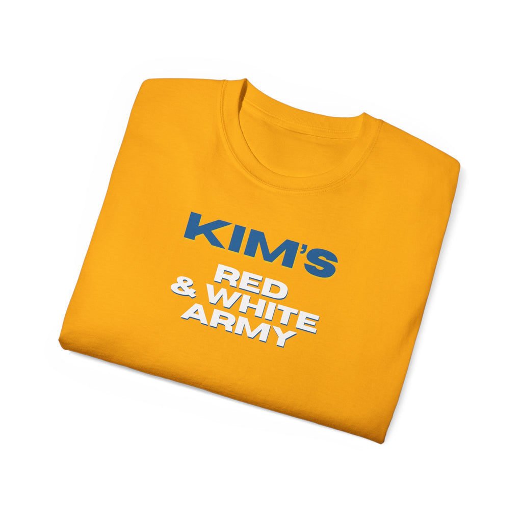 Kim’s Red & White Army T-Shirt