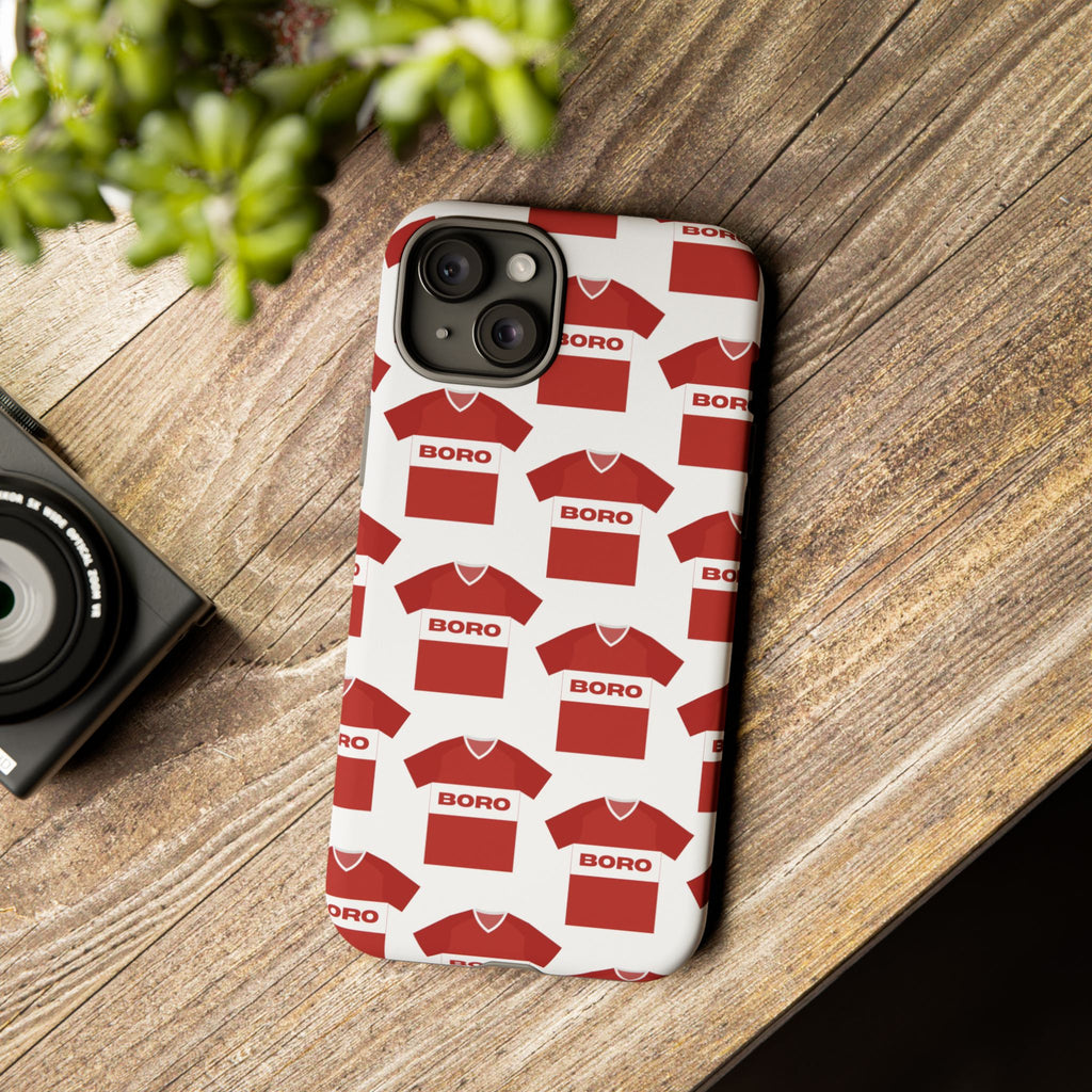 Boro Football Shirt Pattern Phone Case