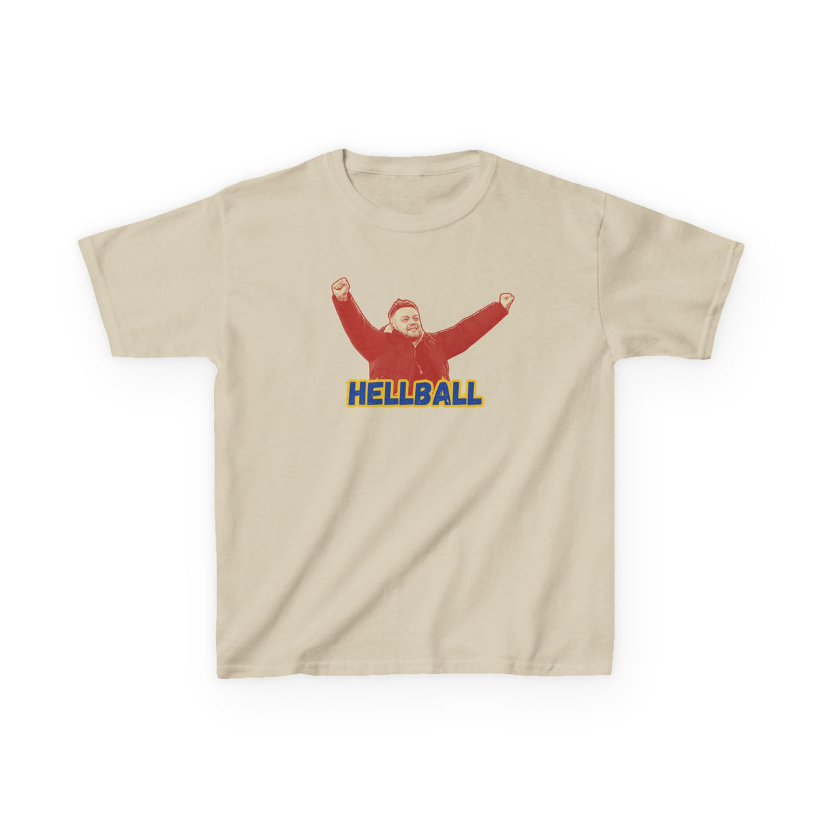 Kids 'HELLBALL' Gaffa Graphic Tee — In Kim we Trust