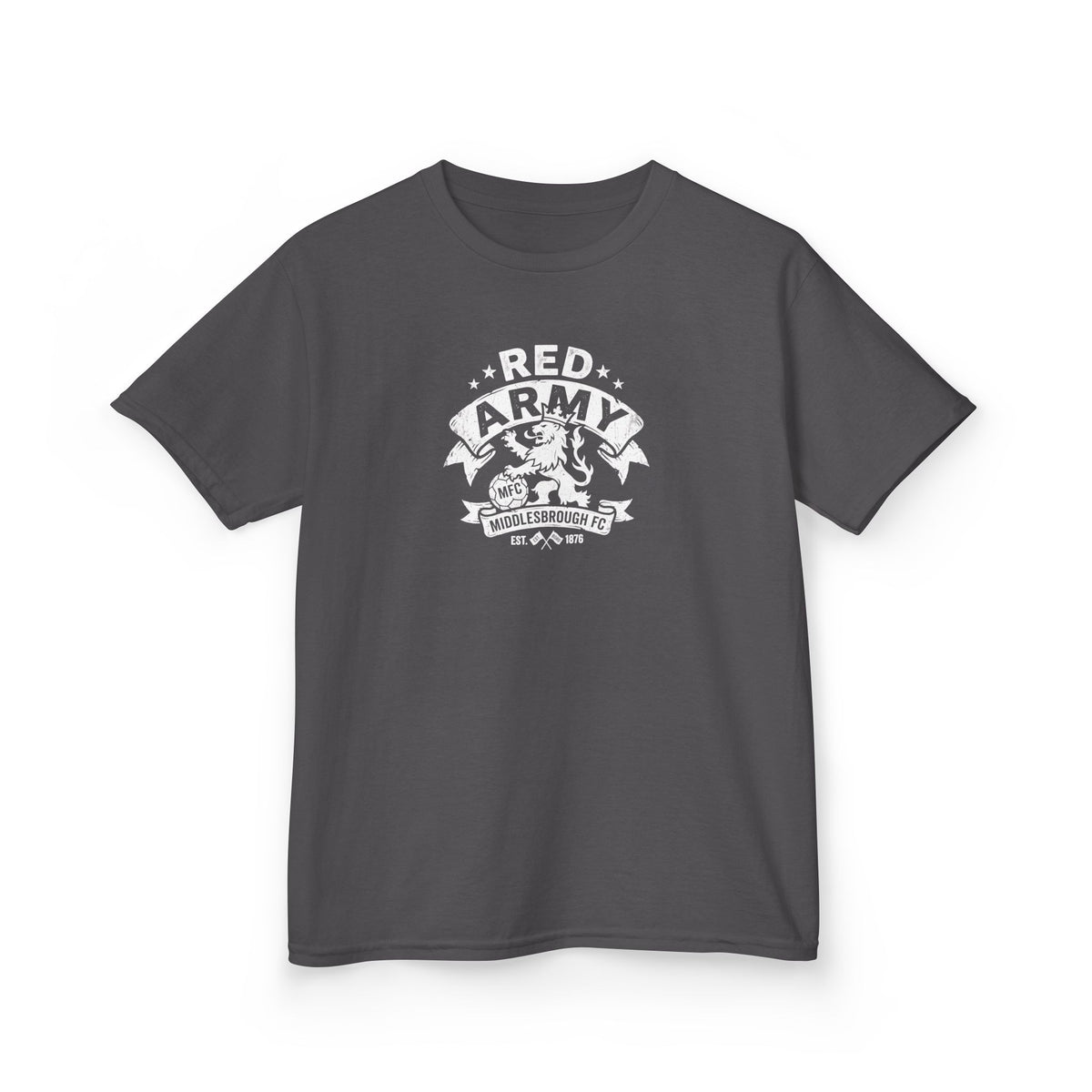Kids T‑Shirt — "Red Army" BORO Mascot Graphic Tee for Children