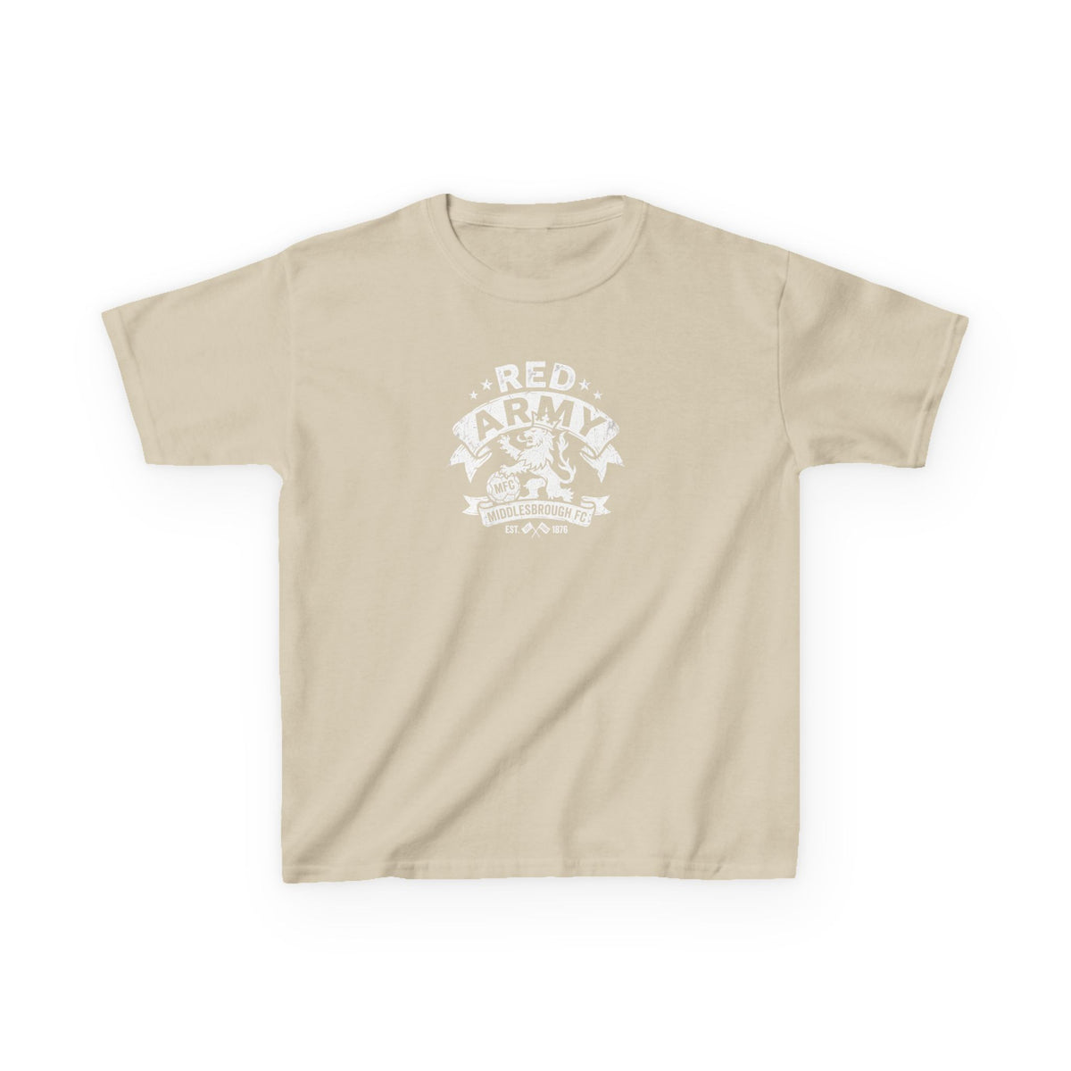 Kids T‑Shirt — "Red Army" BORO Mascot Graphic Tee for Children
