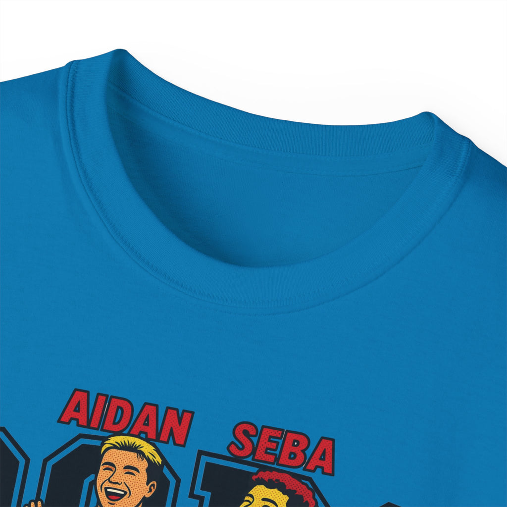 American Midfield — "Aidan & Seba, Boro's USA Midfield" Graphic T-Shirt