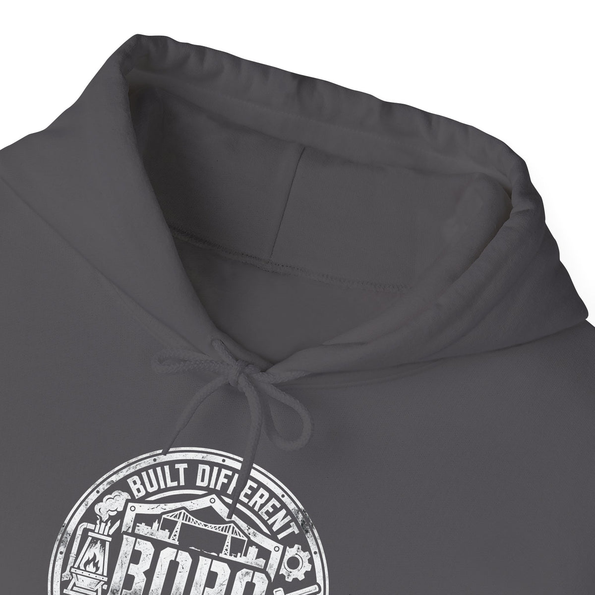 Adult BORO Built Different – Boro Logo Hoodie