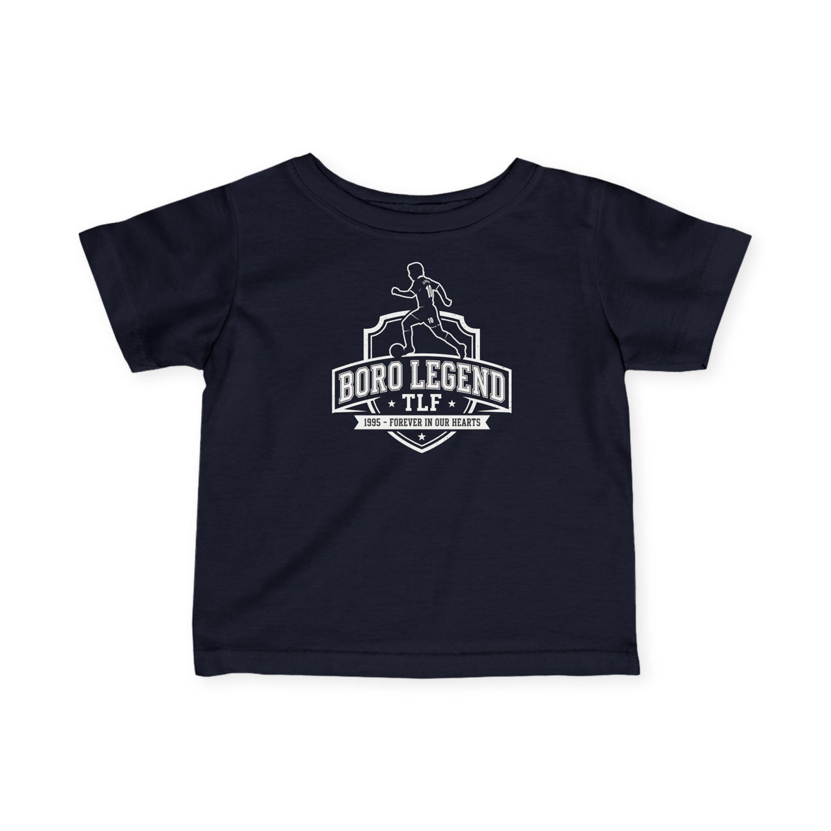 Infant Juninho Paulista Legend T-Shirt — BORO Legend Graphic Tee, The Little Fella, TLF