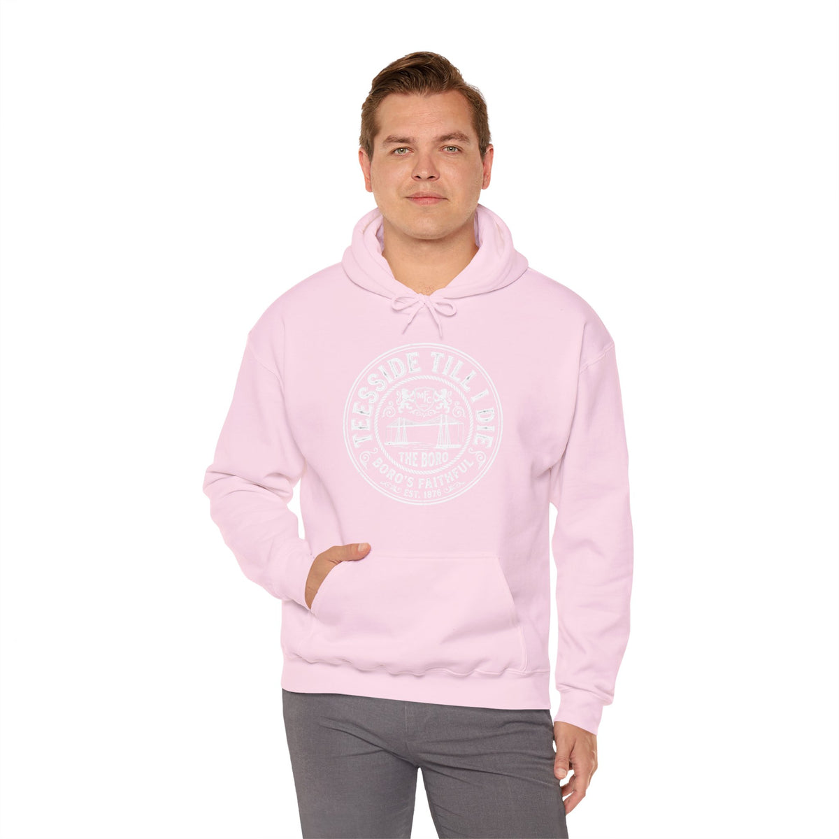 Riverside Till I Die - Boro Fan Hoodie 'front print'