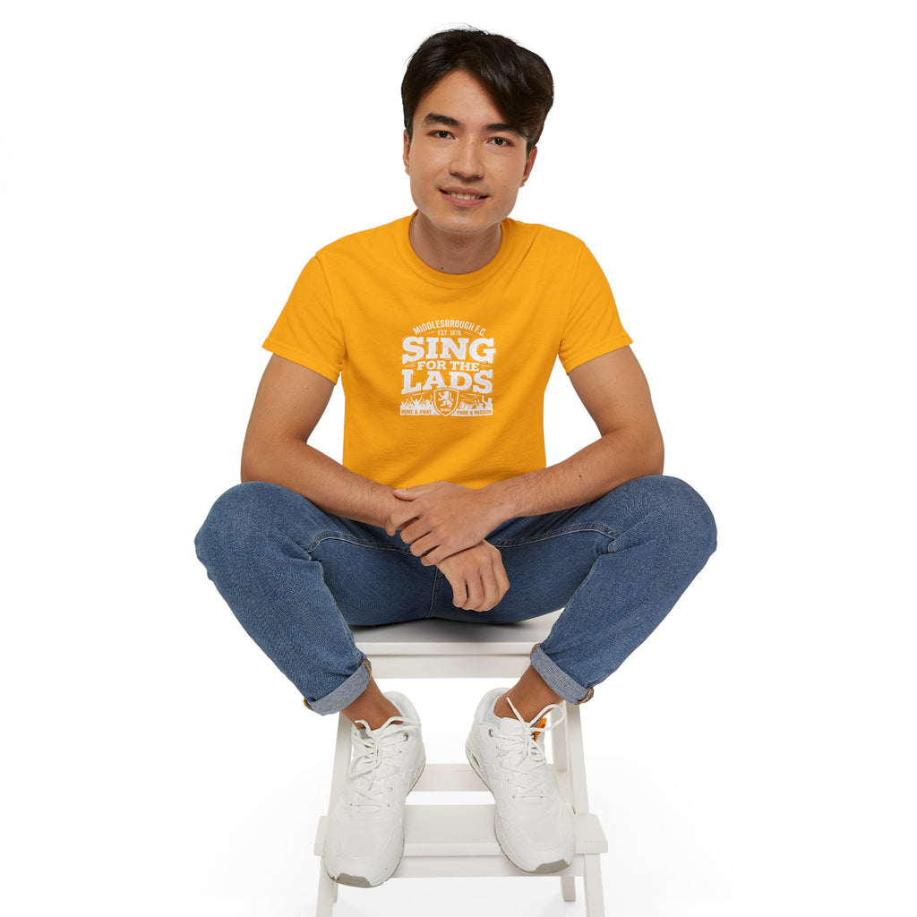 Sing for the Lads T-Shirt — Middlesbrough Football Fan Tee