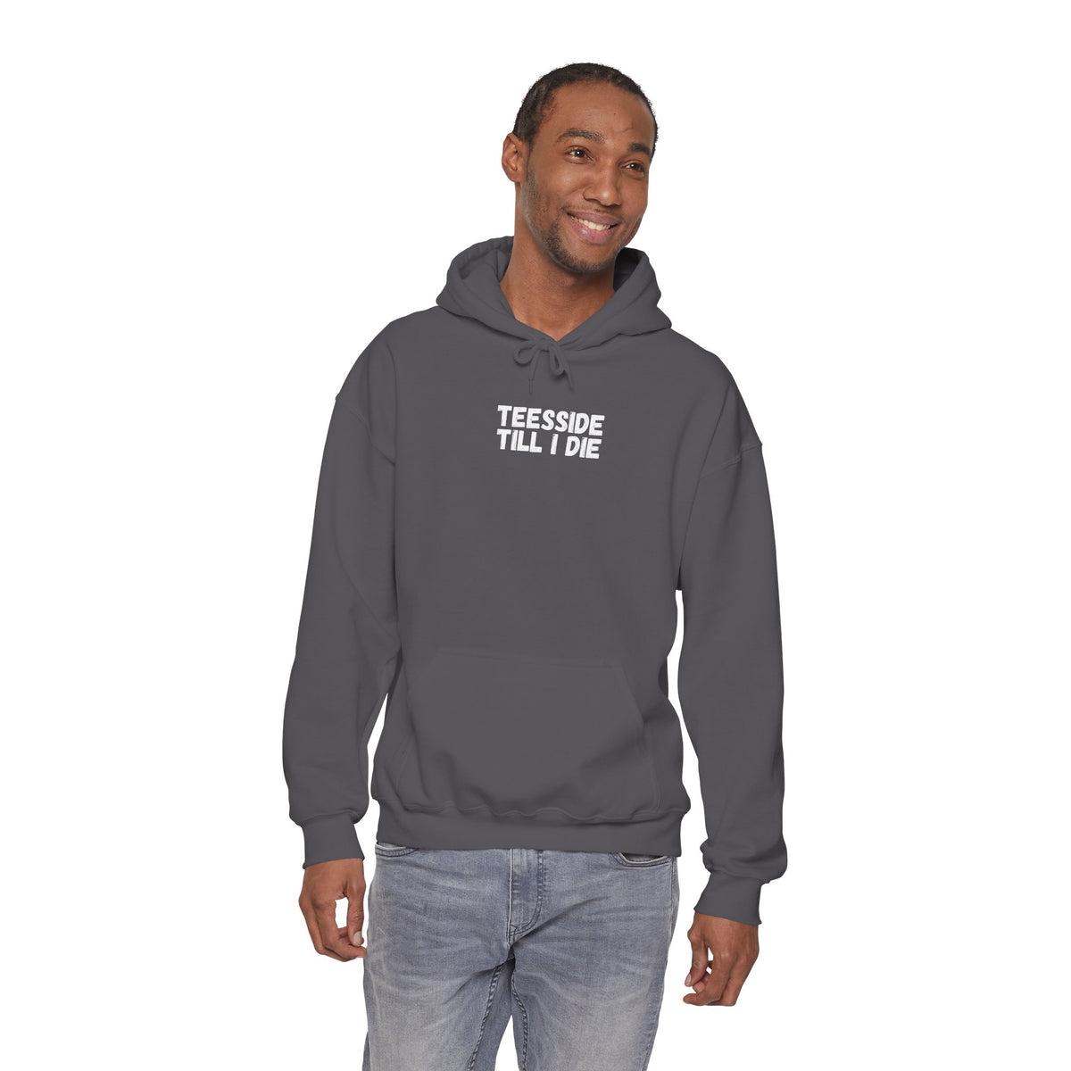 Teesside Till I Die Hoodie – #UTB BORO STYLE 'front print only'