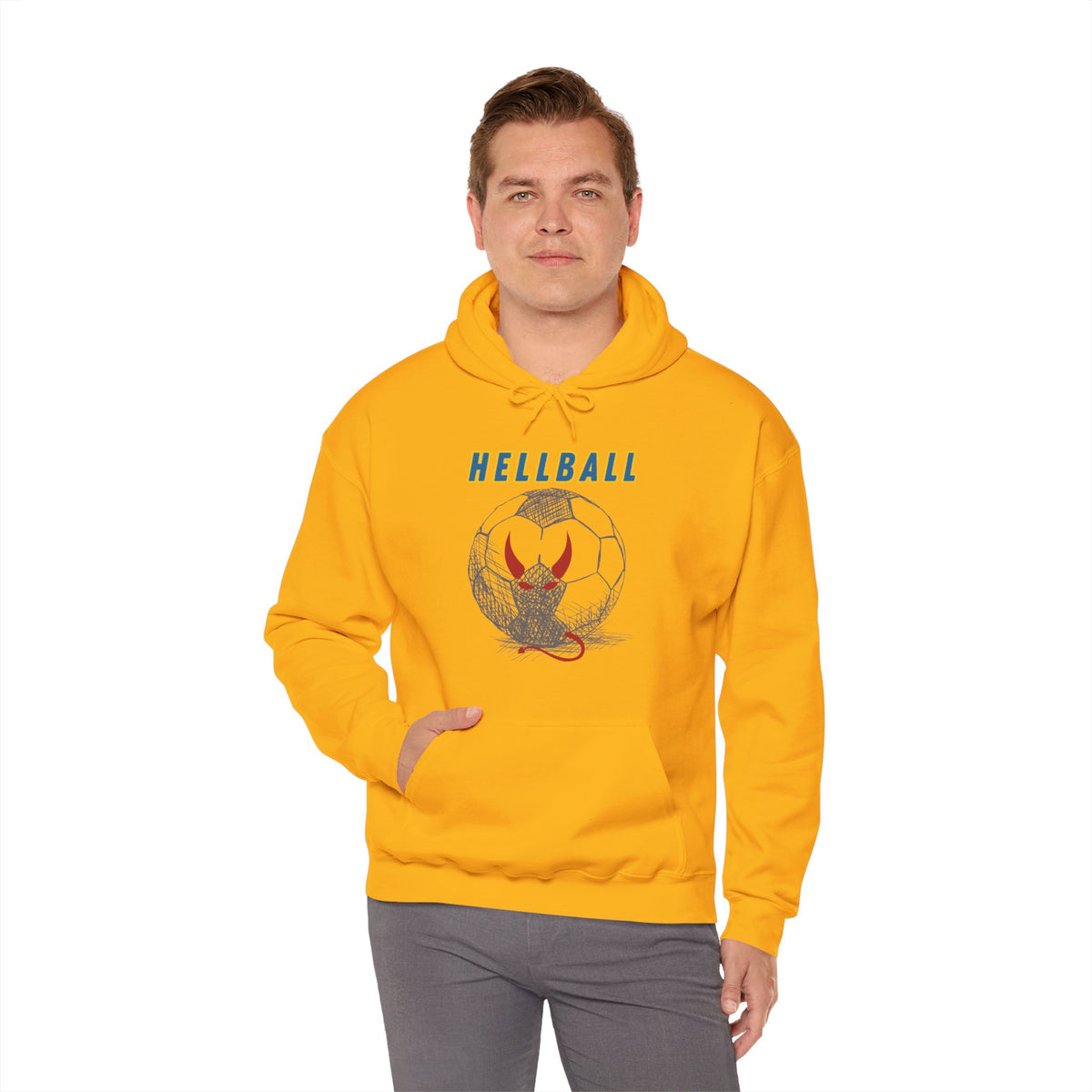 HELLBALL Hoodie 'front print' only.