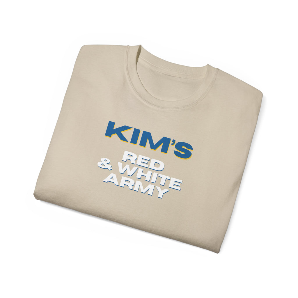 Kim’s Red & White Army T-Shirt