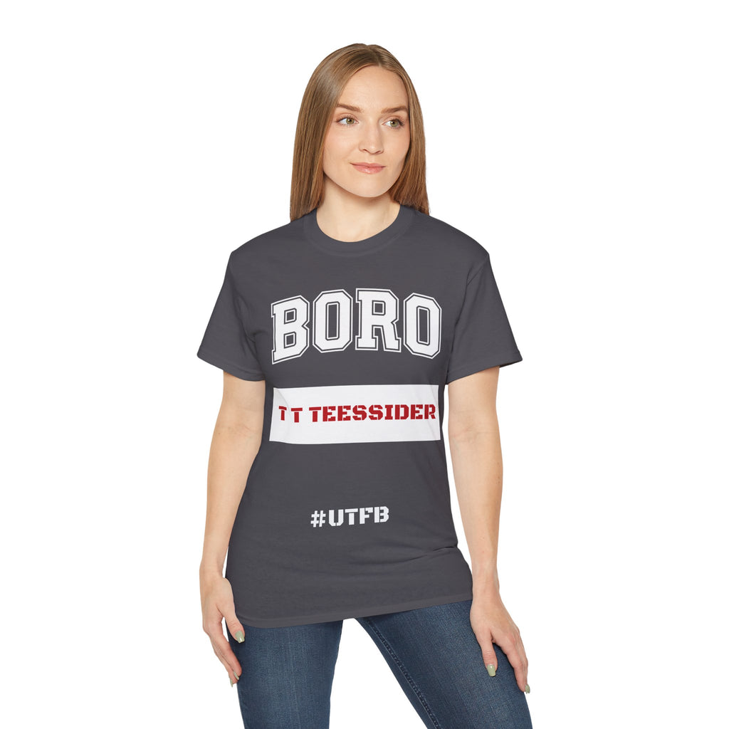 Boro Football Fan Tee — "T T Teessider" #UTFB
